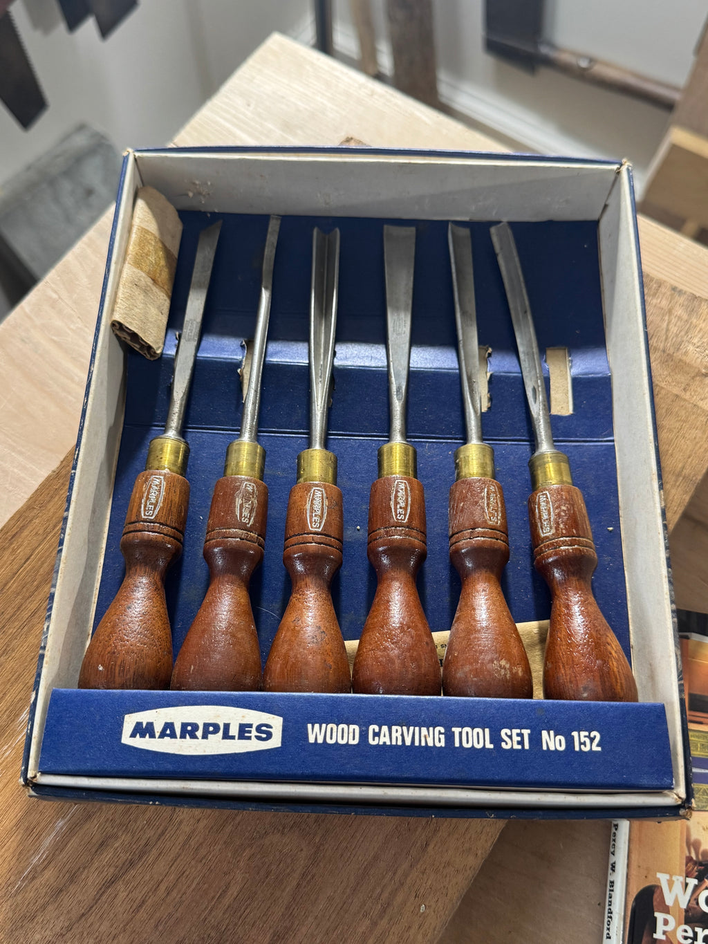 Marples Carving Tools Set No. 152
