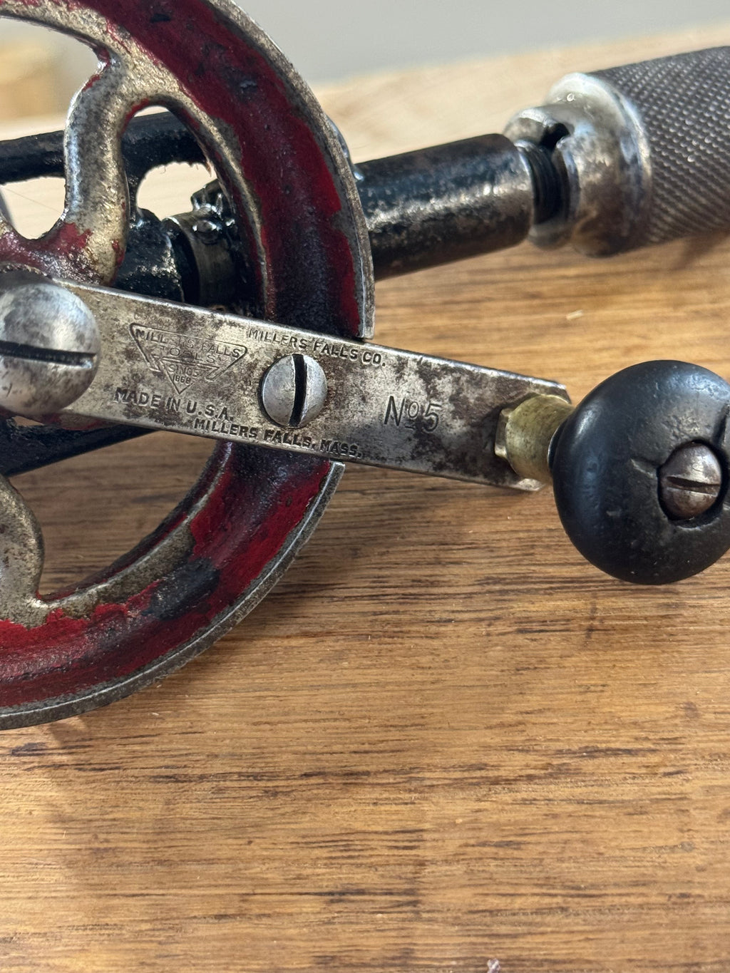 Millers Falls No. 5 Eggbeater Hand Drill