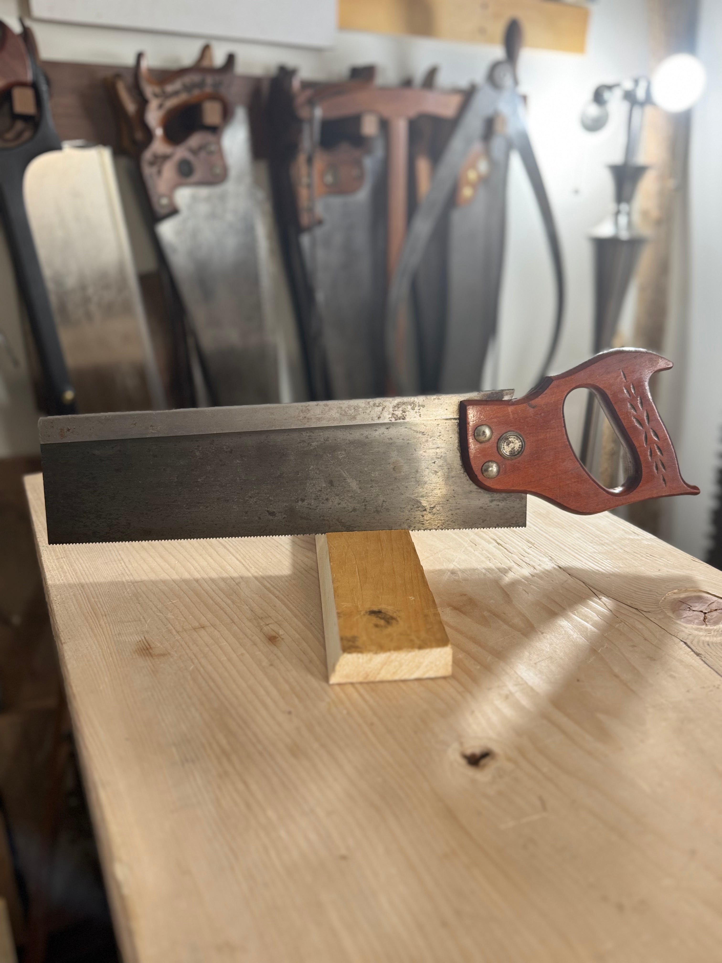 Pennsylvania Saw Company No. 79 14” 10 point crosscut backsaw
