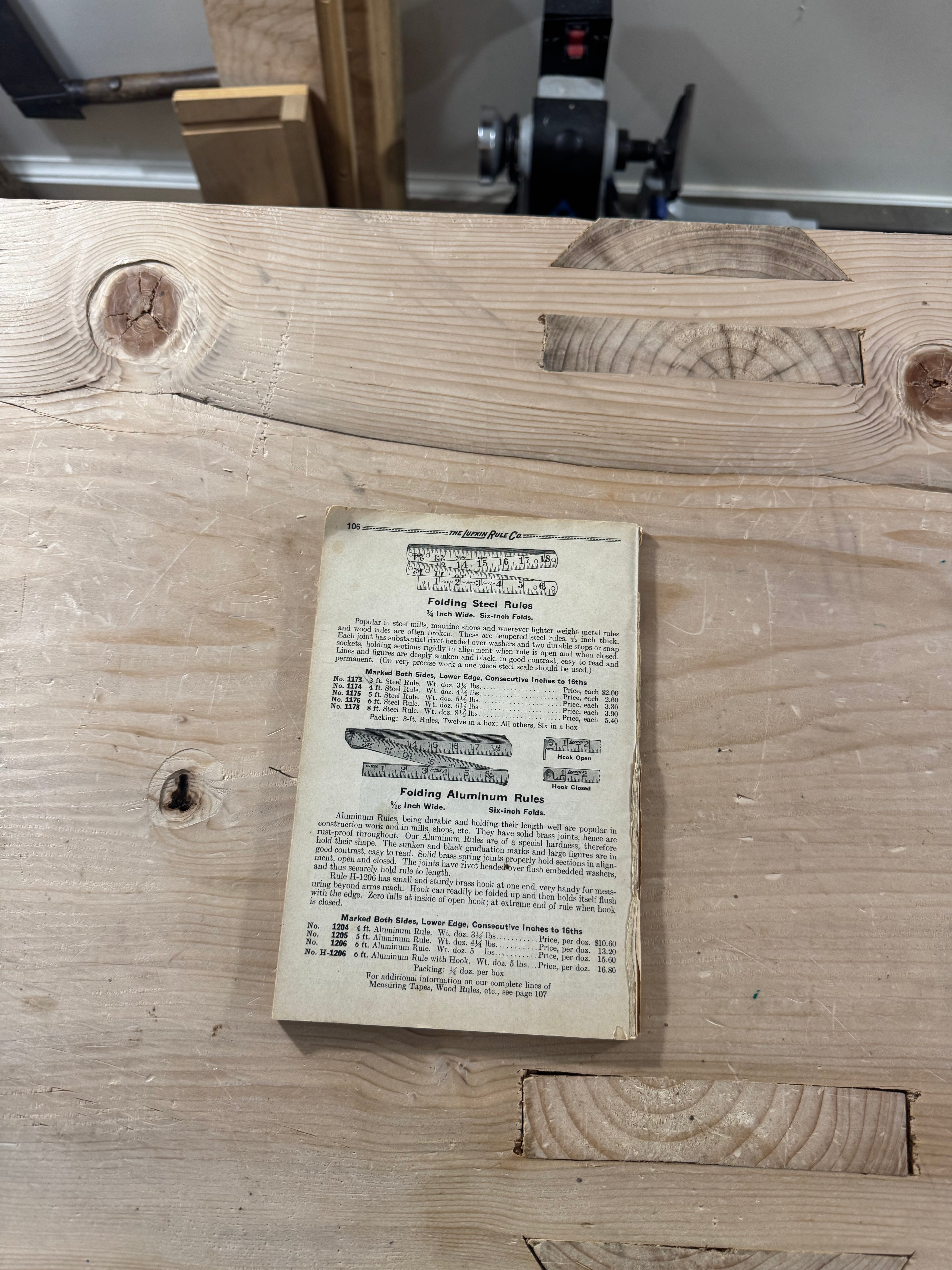 The Lufkin Rule Co. Catalog No. 7