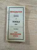Reproduction* Winchester Pocket Catalog of Tools 1924